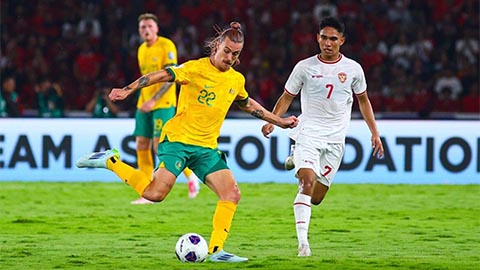 Tường thuật Australia 5-1 Indonesia